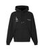 Mens Boxy Oversized Pullover Hoodie Black MKI MIYUKI ZOKU-2