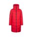 Womens/ladies Faith Padded Jacket Red Trespass-2