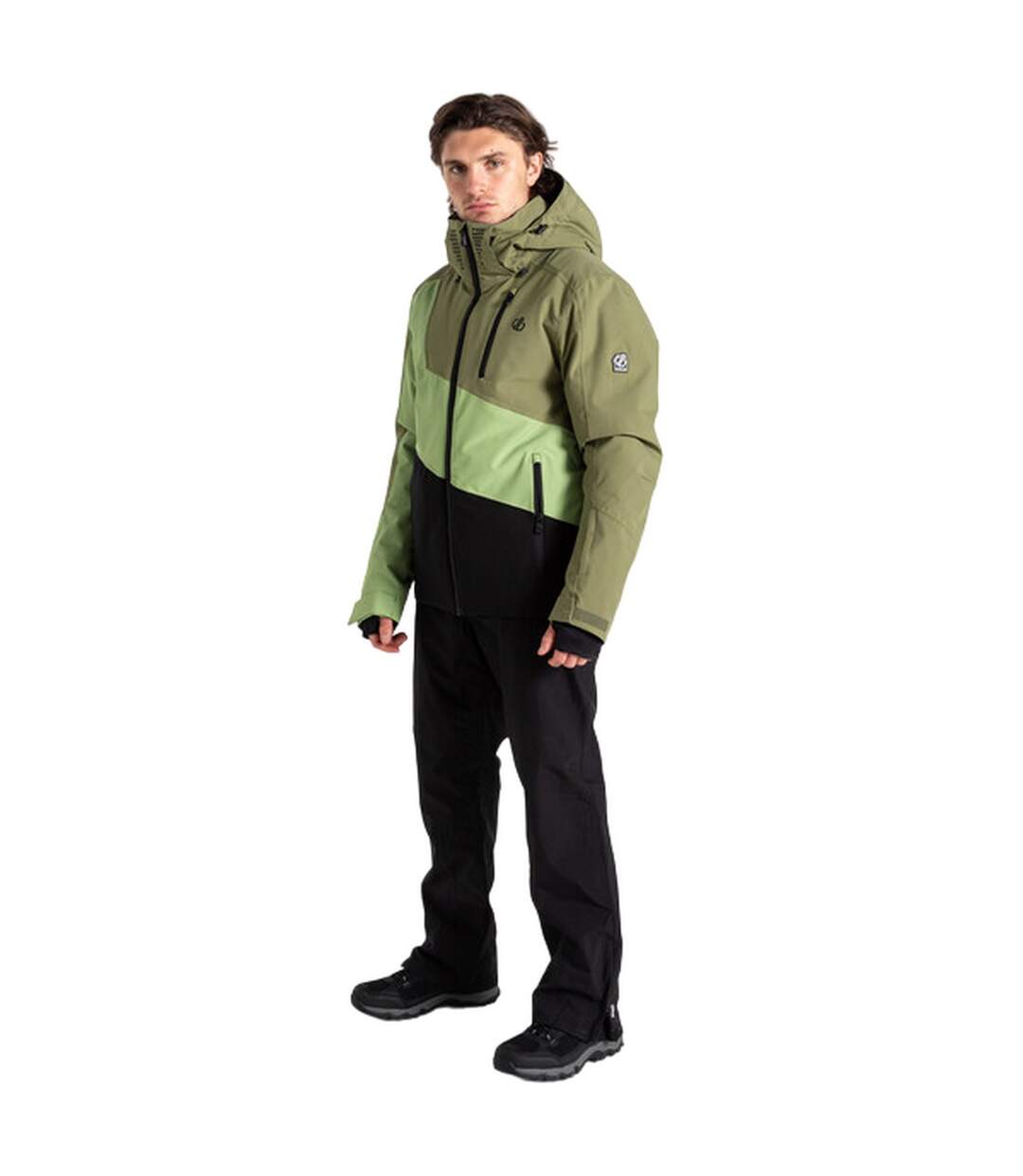 Blouson de ski baseplate homme vert olive / vert piquant Dare 2B-4