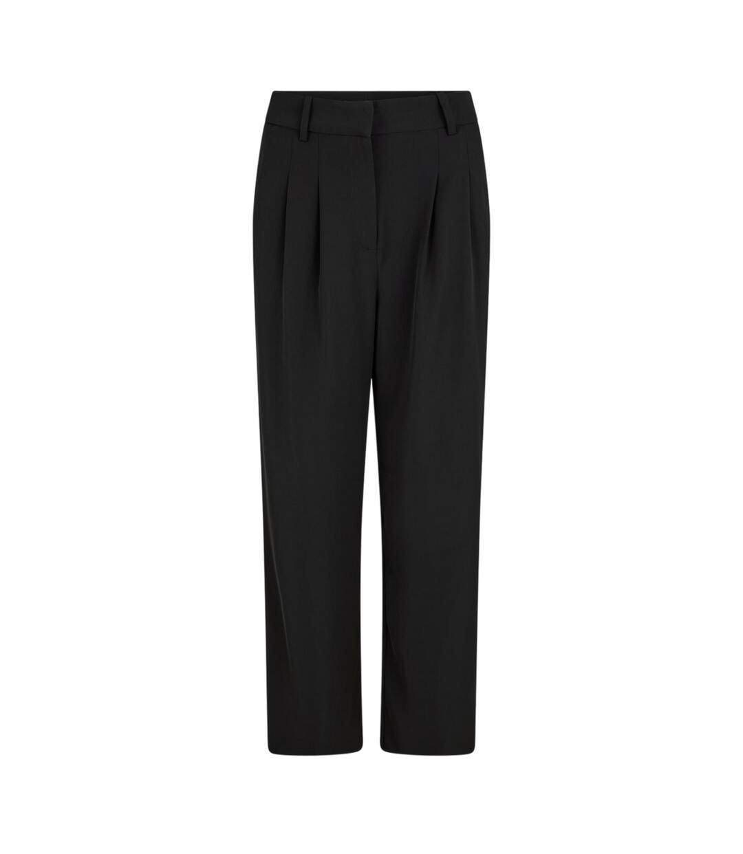 Pantalon De Costume Motif/style Plissé Harry Femme Noir French Connection-2