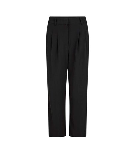 Pantalon De Costume Motif/style Plissé Harry Femme Noir French Connection