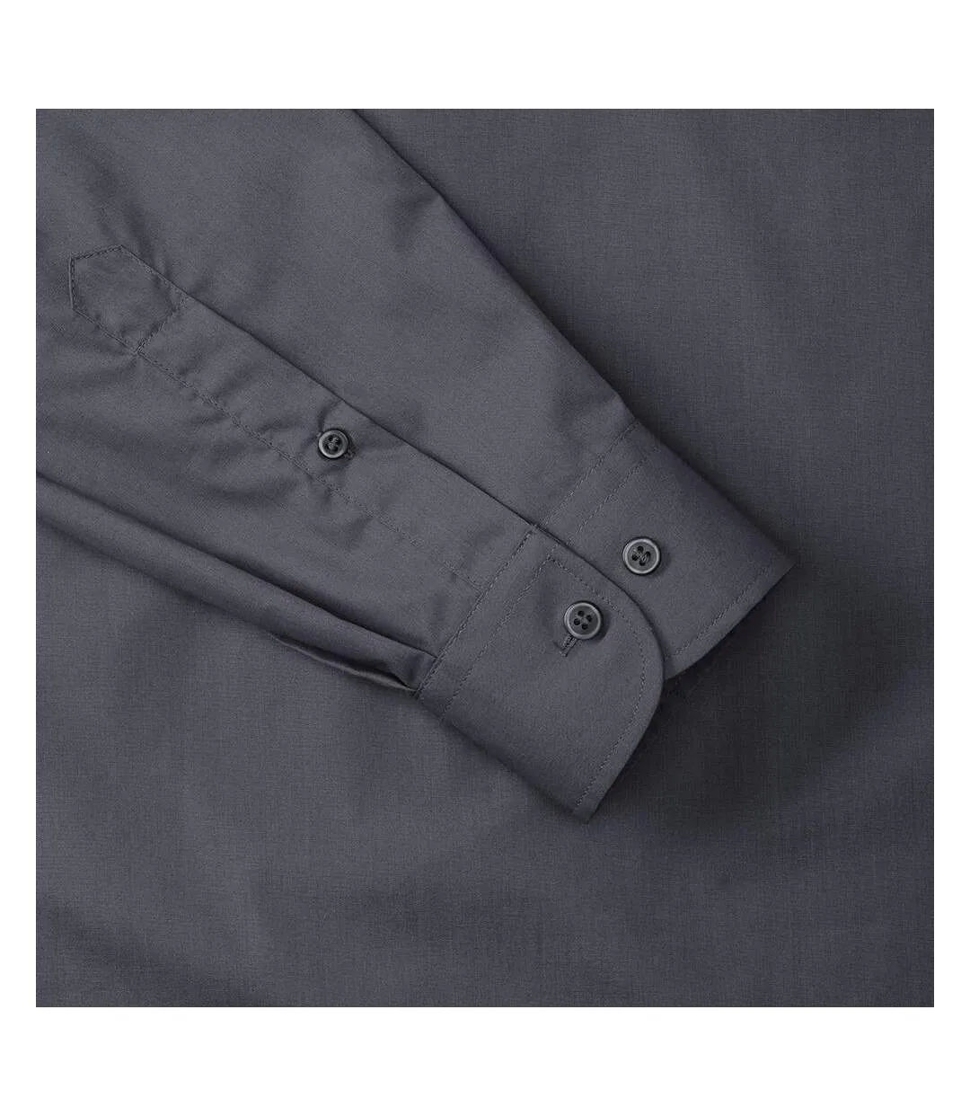 Collection Chemise À Manches Longues Pour Hommes Gris Convoi Russell-4