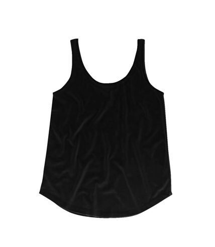 Mantis Womens/Ladies Loose Fit Sleeveless Vest Top (Black) - UTBC2695