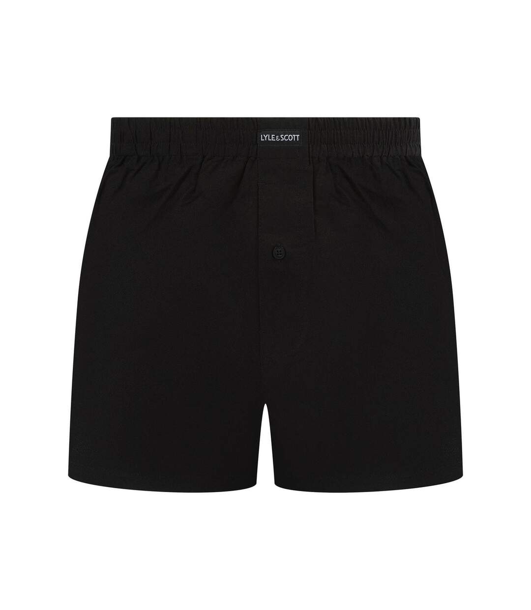 Pack Of 2  Mens Boxer Shorts  Black Green Lyle & Scott-2