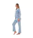 Ensemble De Pyjama Long Femme Bleu Clair Keanu-1