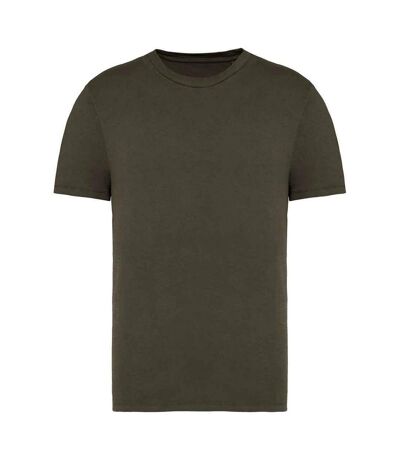 Native Spirit Unisex Adult Faded T-Shirt (Khaki) - UTPC5127