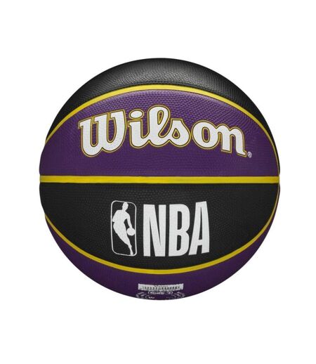 Wilson - Ballon de basket NBA TEAM TRIBUTE (Violet / Noir) (Taille 7) - UTRD2519