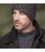 Lot de 2 bonnets d'hiver épais côtelés pour hommes-3