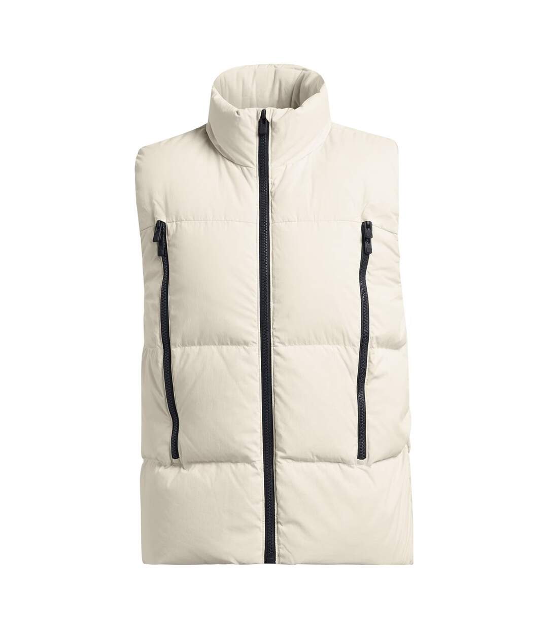 Mens Limitless Quilted High Collar Gilet White Under Armour-2