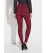 Legging long ceinture élastiqué maille chaude-2