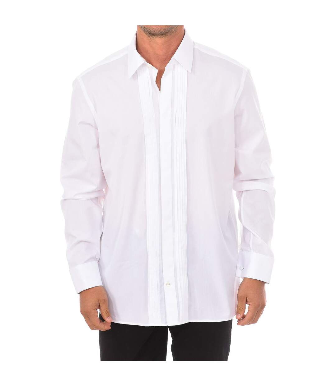 MOBIERE 130648 men's long-sleeved shirt-1