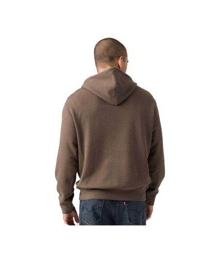 Sweat À Capuche Motif/style Aile De Chauve-souris Et Logo Homme Marron Levis