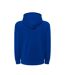 Veste À Capuche Motif/style Uni Adulte Bleu Roi JHK-2