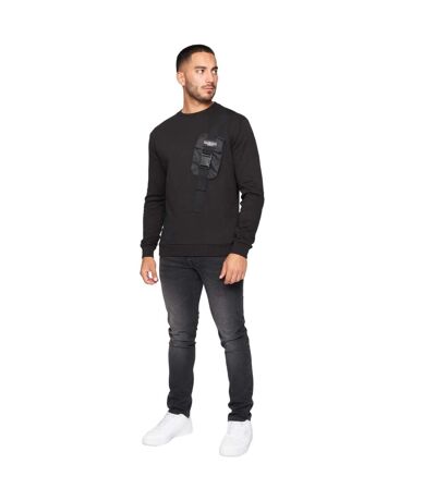 Sweat Enzoli Homme Noir Glorious Gangsta