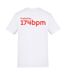 Unisex Adult 174 Bpm T-shirt White AWD-2