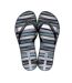 Tongs Motif/style À Rayures Bkirei Silk Fem Femme Noir Bleu Gris Ipanema-4