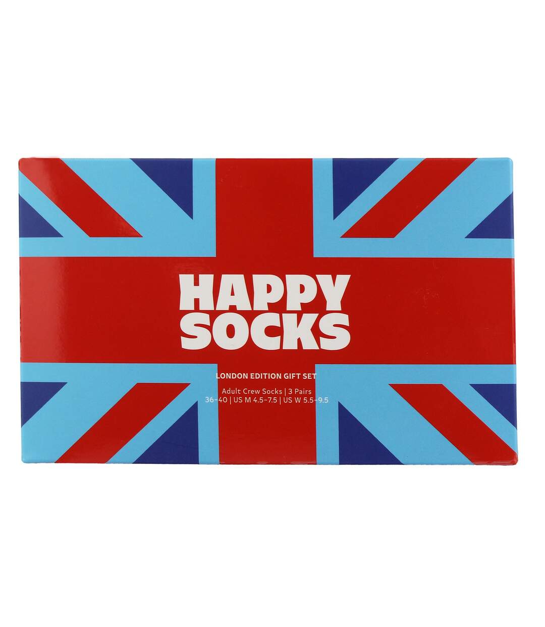 Unisex Socks with Union Jack in Gift Box-2