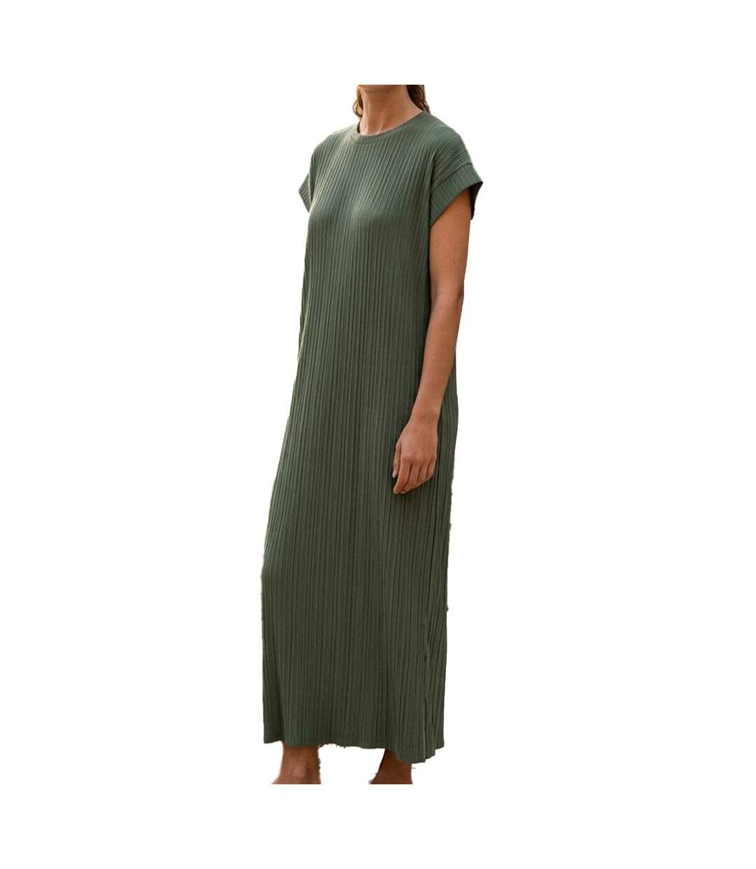 Robe verte femme vero moda phoenixy-1