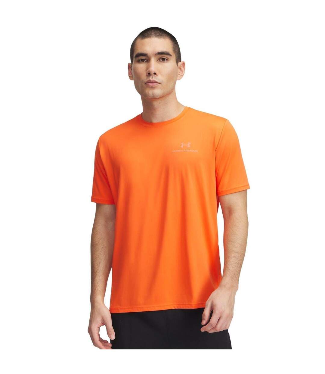 T-shirt Homme Orange Feu Under Armour-1