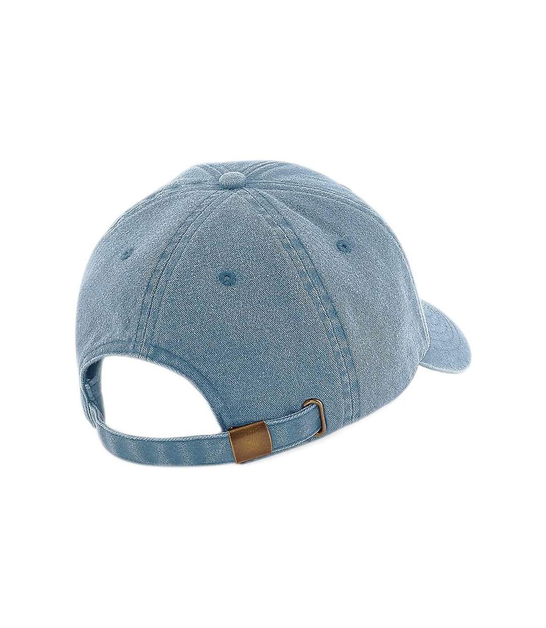 Casquette unisexe denim clair Beechfield-2