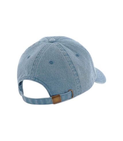 Casquette unisexe denim clair Beechfield