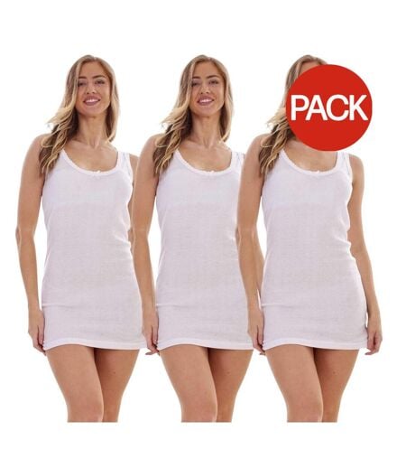 Débardeurs Femme Blanc Heatforce