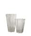 Vase Design en Verre Clara 26cm Transparent-2