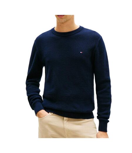 Pull marine homme tommy hilfiger seasonal