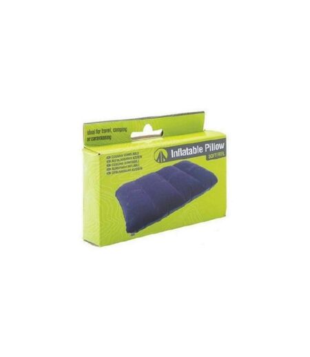 Flocked inflatable pillow one size blue Summit