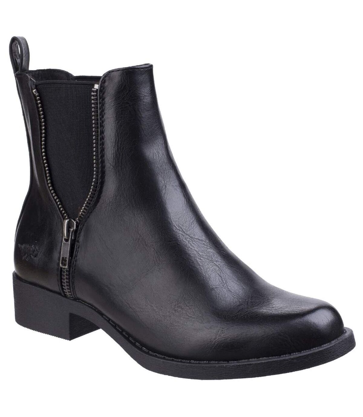 Rocket Dog Womens/Ladies Camilla Bromley Gusset Ankle Boots (Black) - UTFS5321