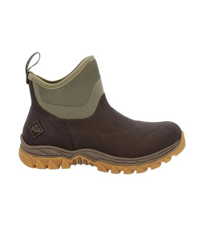 Womens/ladies Arctic Sport Ii Ankle Boots Dark Brown Olive Muck Boots