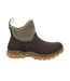 Womens/ladies Arctic Sport Ii Ankle Boots Dark Brown Olive Muck Boots-1