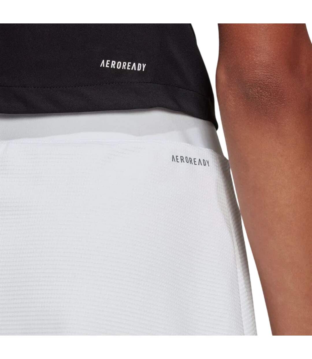 Womens/ladies Club Tennis Skirt White Adidas-4