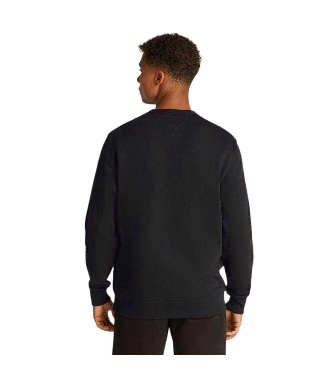 Sweat Motif/style Logo Homme Noir Tommy Jeans-3