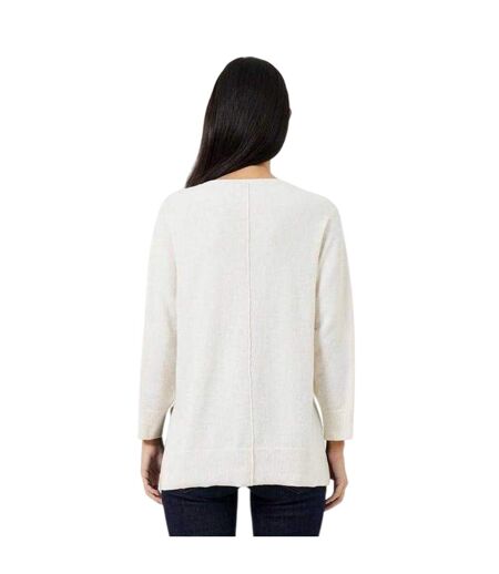 Womens/ladies Vhari Jumper Oatmeal Grey French Connection