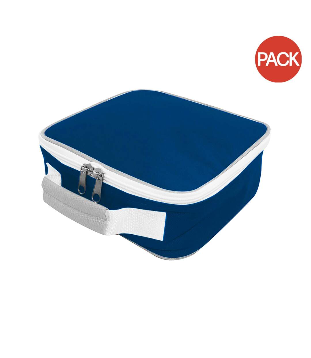 Shugon Sandwich Lunchbox (4 Litres) (Pack of 2) (Royal/Light Grey) (One Size) - UTBC4354