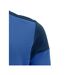 Mens Contrast Crew Neck Sweatshirt Cobalt Navy Printer PRIME-4