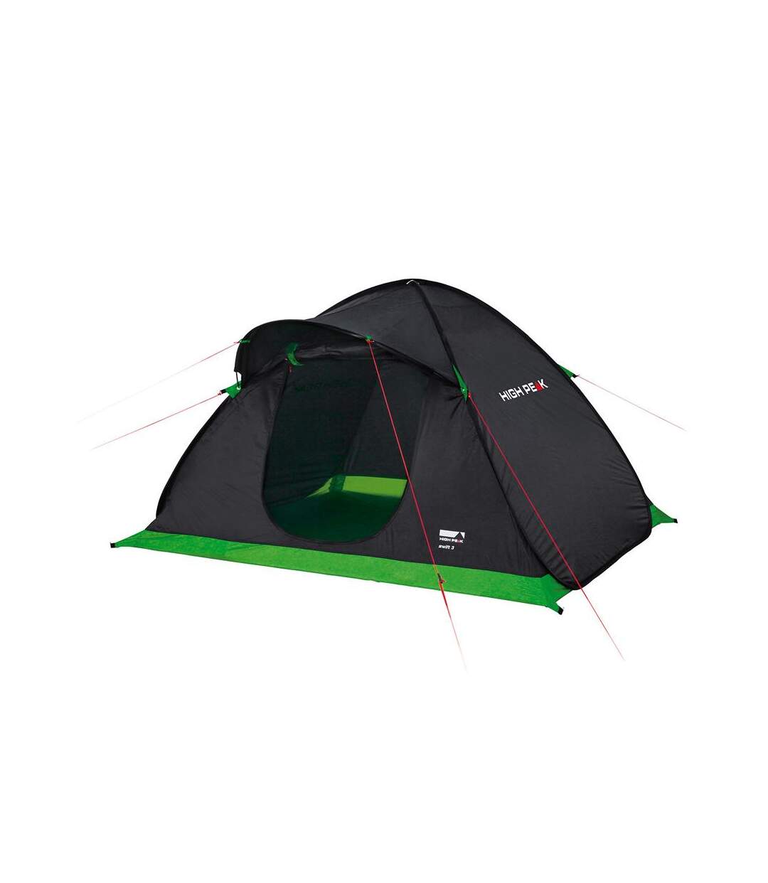Tente Swift Taille Unique Anthracite Vert High Peak-1