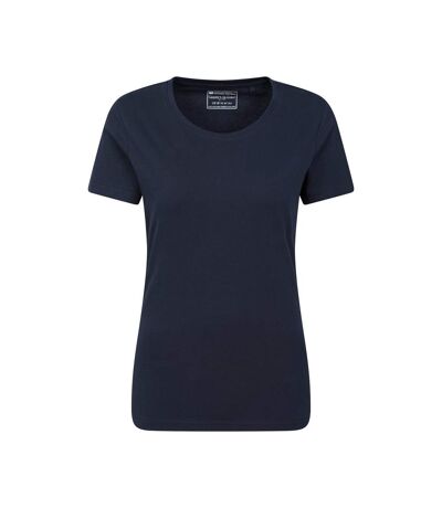 T-shirt basic femme bleu marine Mountain Warehouse