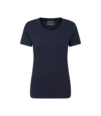 T-shirt basic femme bleu marine Mountain Warehouse