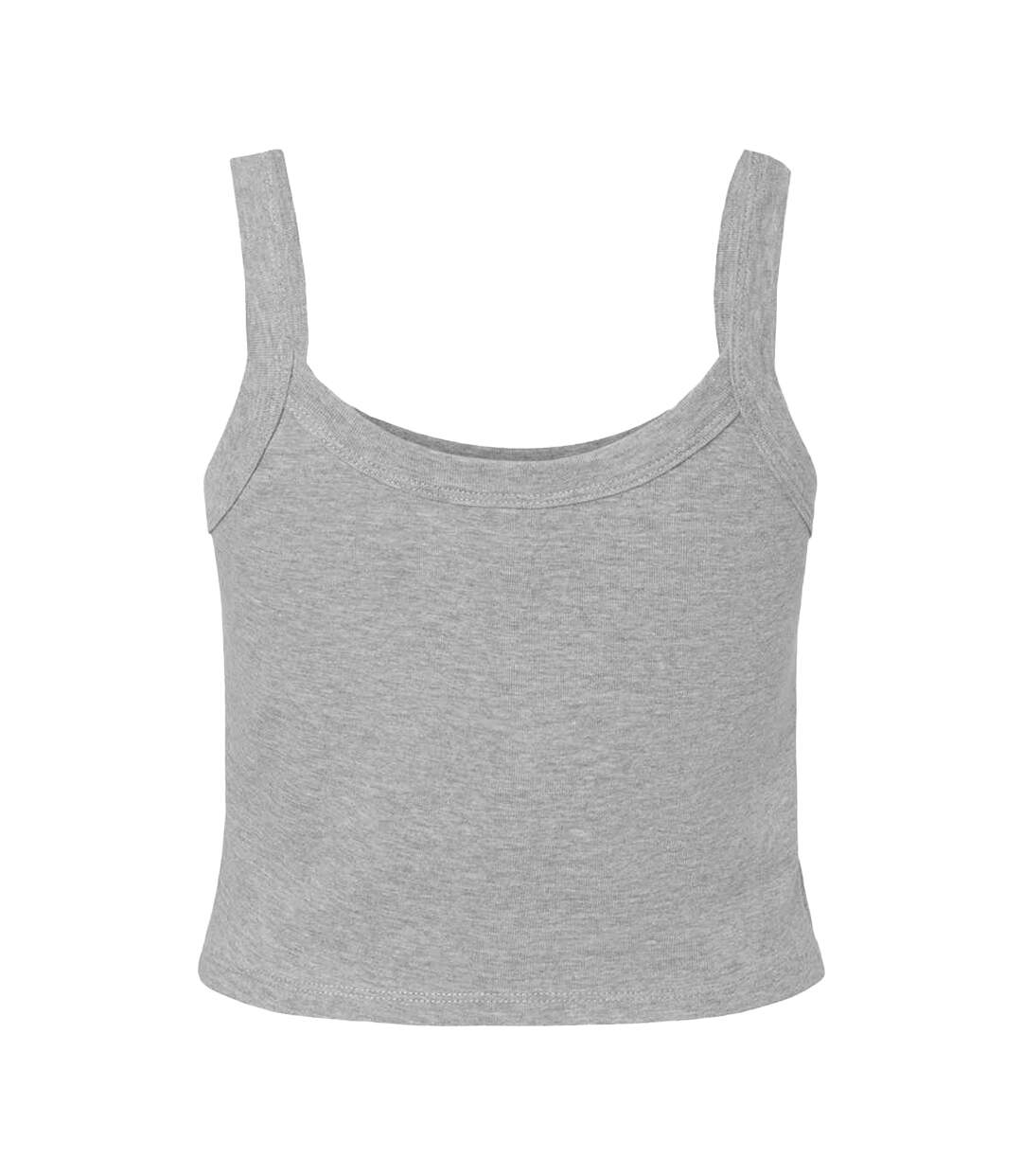 Débardeur Femme Gris Clair Chiné Bella + Canvas-2
