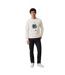 Sweat Motif/style Imprimé Brevet Homme Crème Lacoste-1