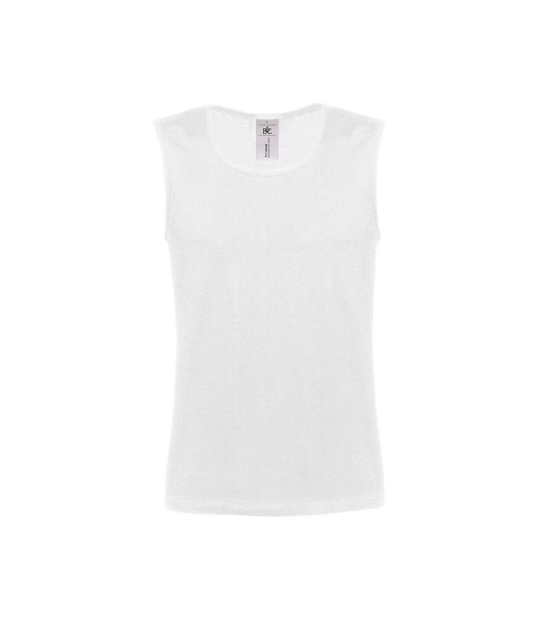Débardeur Sport Move Homme Blanc B&C-1