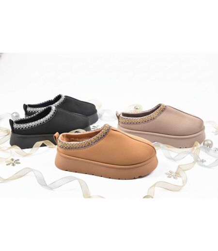 Pantoufles Femme Hiver Mule  Style Scandinave MD9769