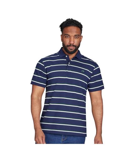 Polo homme bleu marine Raging Bull