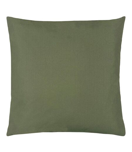 Plain outdoor cushion cover one size olive Furn