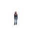 Sweat Motif/style Blocs De Couleurs Femme Bleu Marine Foncé Tommy Jeans-1
