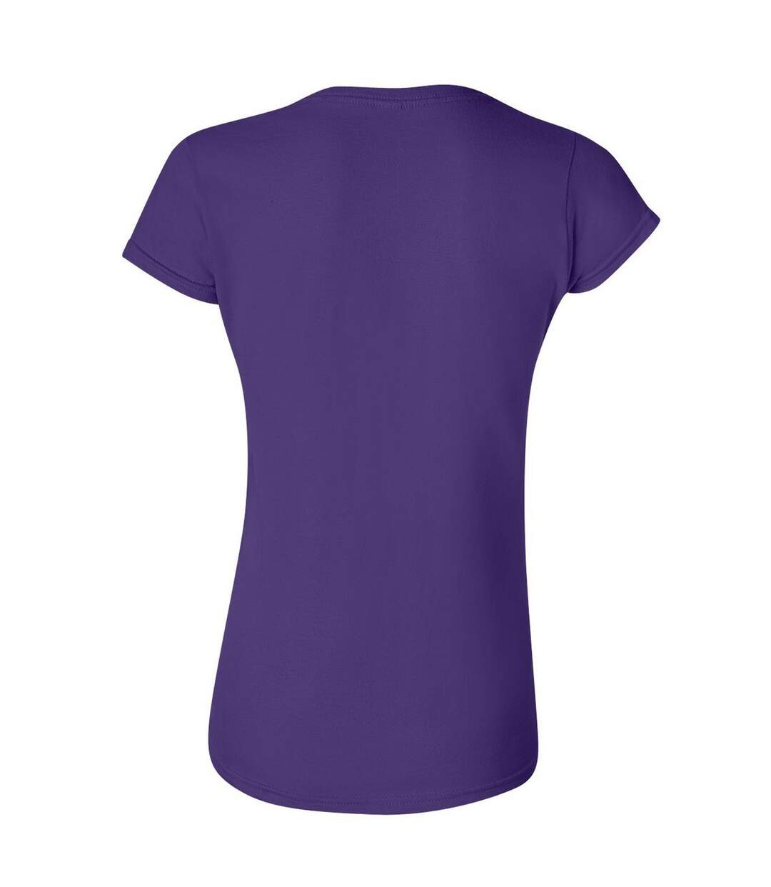 T-shirt à manches courtes femmes violet Gildan-2