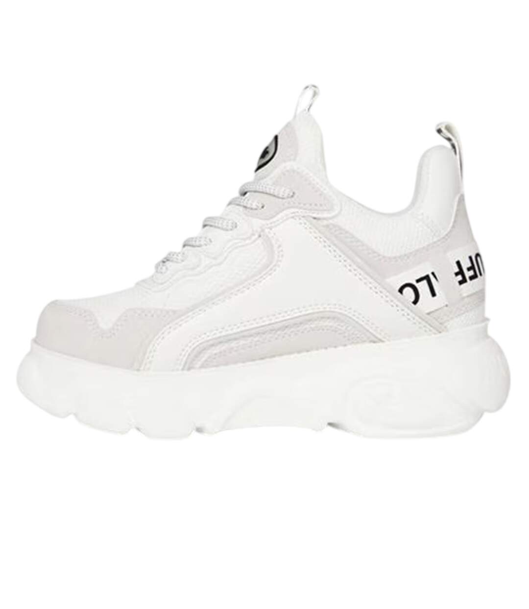 Baskets Motif/style Épais Cld Chai Femme Blanc Buffalo-3