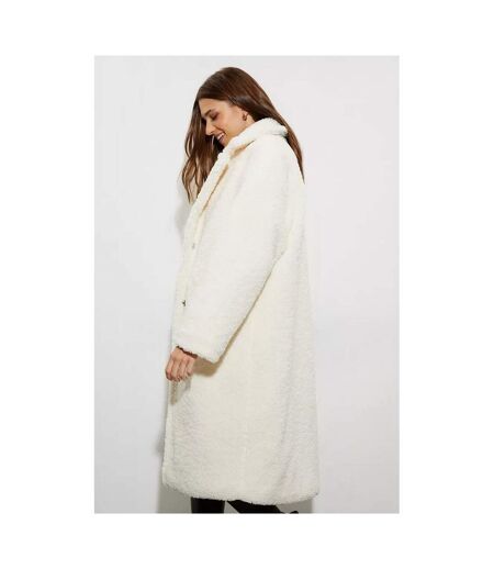 Manteau femme blanc cassé Dorothy Perkins